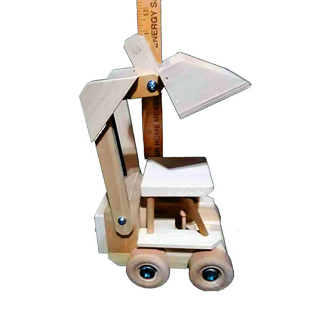 Wooden Toy Skid Loader Tractor