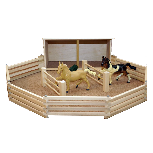 Wooden Toy Horse Shelter Package