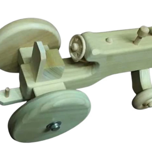 Wooden Toy Tractor