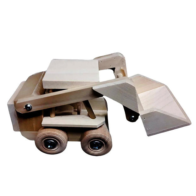 Wooden Toy Skid Loader Tractor