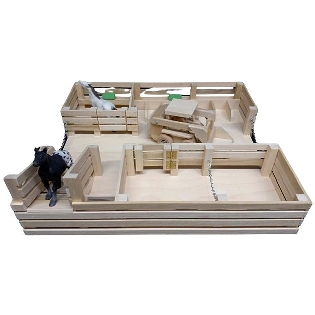 Wooden Folding Stockyard