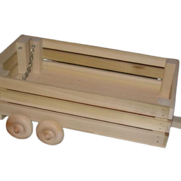 Wooden Tractor and Implements
