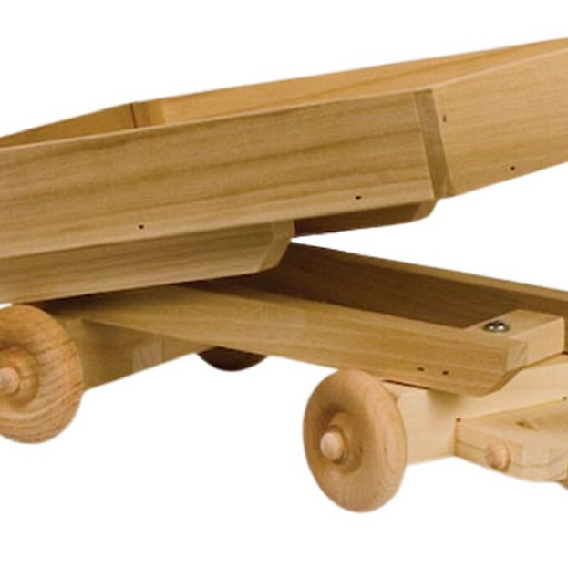 Wooden Tractor and Implements