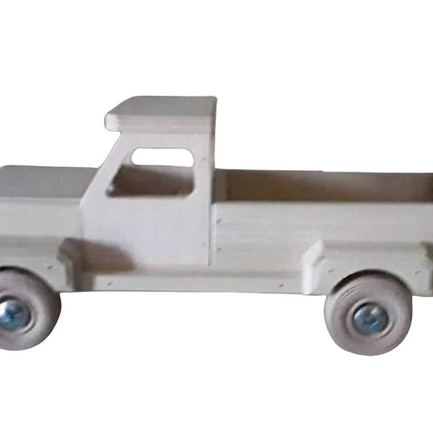 Dump Wagon And Pick Up Truck Set