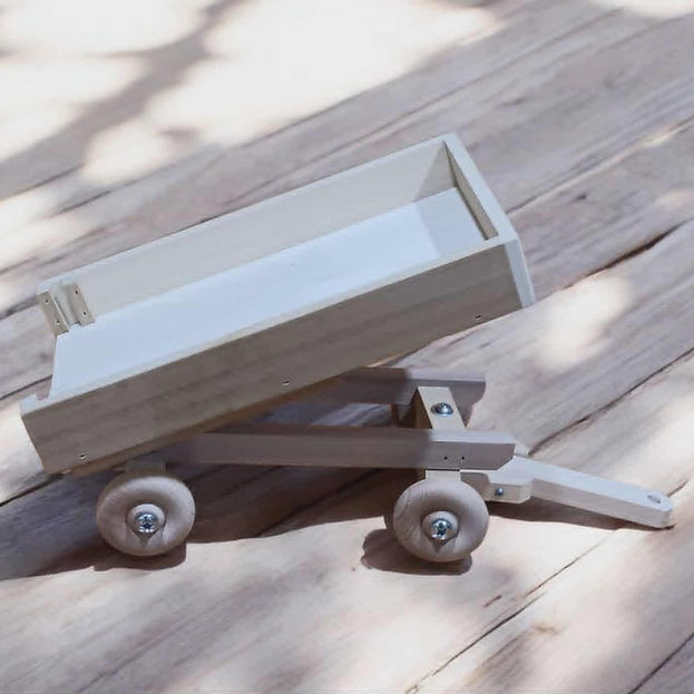 Wooden Toy Dump Trailer