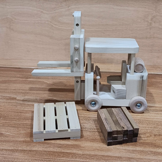 Wooden Toy Forklift