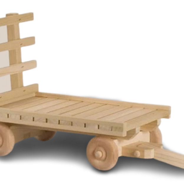 Wooden Toy Hay Wagon