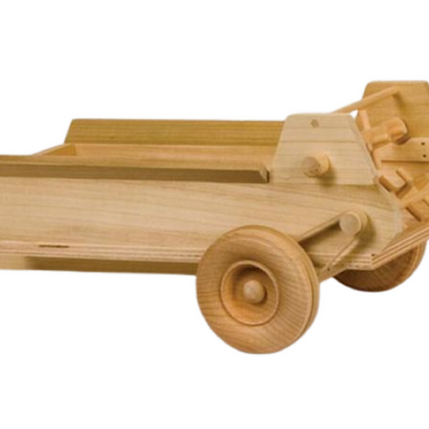Wooden Toy Manure Spreader