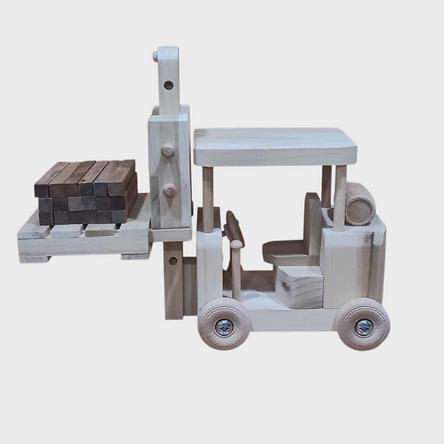 Wooden Toy Forklift