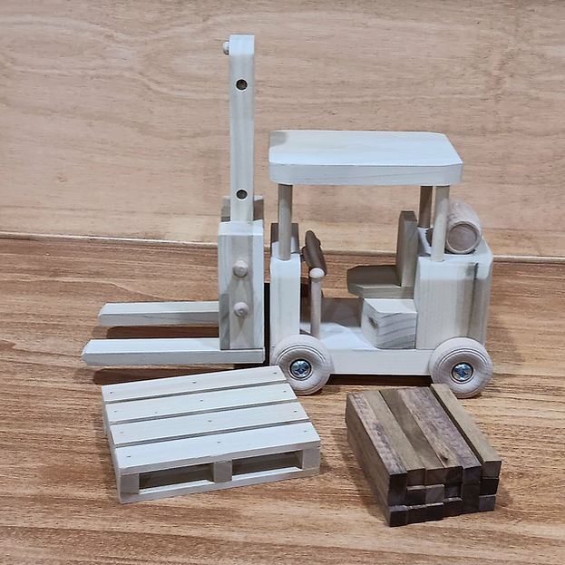 Wooden Toy Forklift