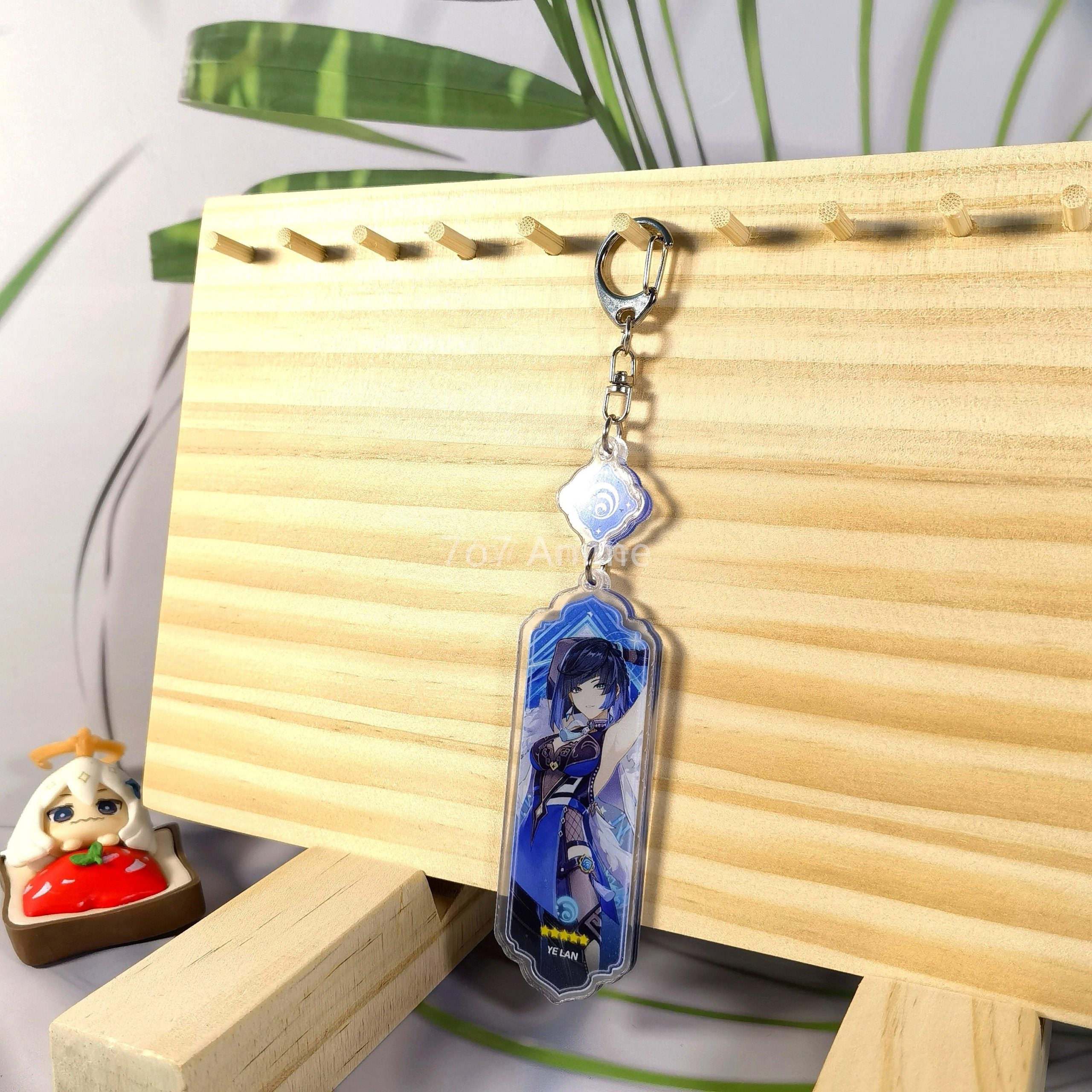 Genshin Impact 'Yelan' Keyring Metal Keychain