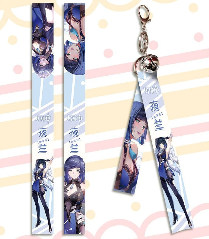 Genshin Impact 'Yelan' Streamer Clip Keychain