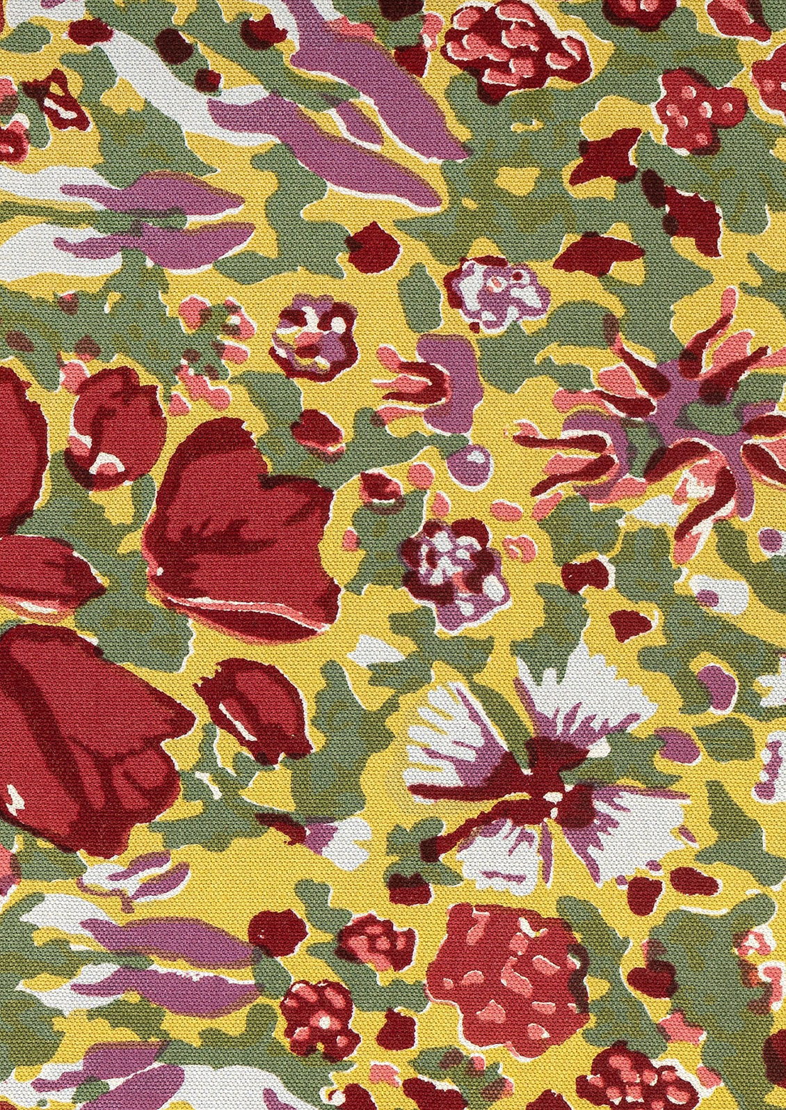 Jardin de Rouge Table Runner