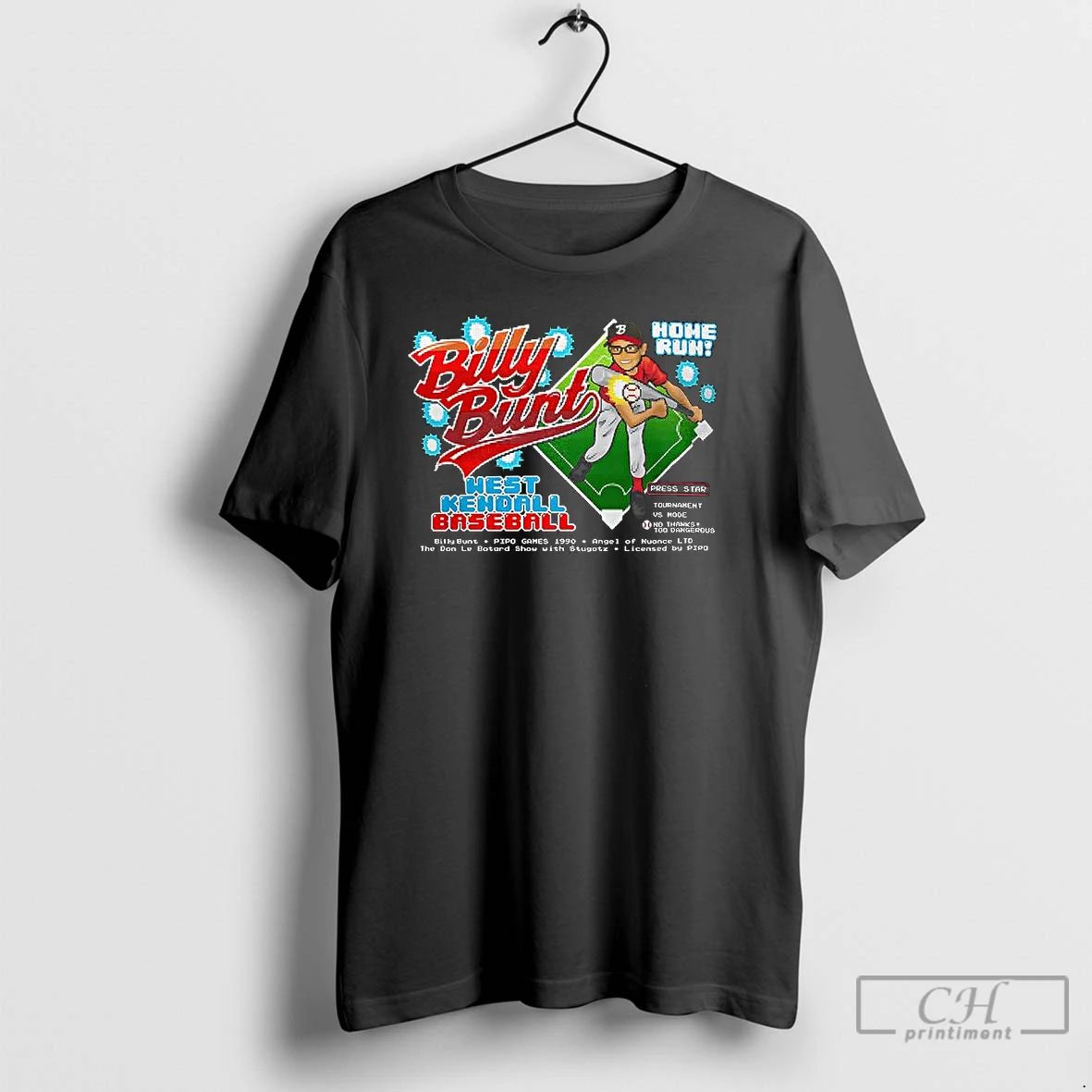 Classic Billy Bunt West Kendall Baseball Home Run Video Game T Shirts Unisex T-shirt, Sweatshirt, Hoodie, Long Sleeve Tee