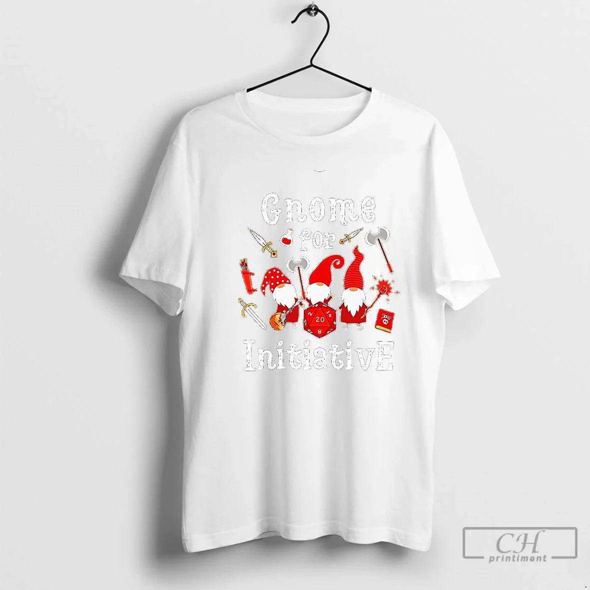 Classic Gnome For Initiative Dnd Christmas Gamer T Shirts Unisex T-shirt, Sweatshirt, Hoodie, Long Sleeve Tee